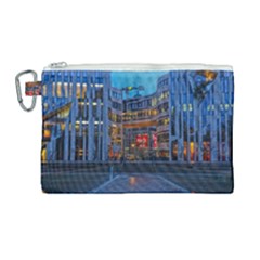 Architecture Modern Building Canvas Cosmetic Bag (large)