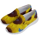 Sunflower Floral Yellow Blue Sky Flowers Photography Men s Lightweight Slip Ons View2