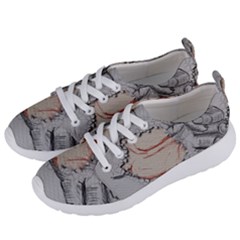 Hand Finger Drawing Fingernails Women s Lightweight Sports Shoes by Simbadda