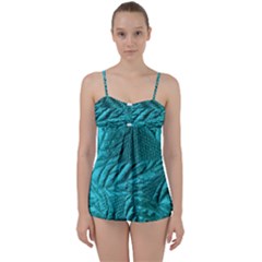 Background Texture Structure Babydoll Tankini Set by Simbadda