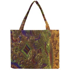 Fractal Virtual Abstract Mini Tote Bag by Simbadda