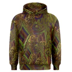 Fractal Virtual Abstract Men s Pullover Hoodie by Simbadda