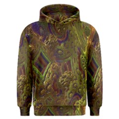 Fractal Virtual Abstract Men s Overhead Hoodie by Simbadda