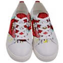 Bit Your Tongue Women s Low Top Canvas Sneakers View1