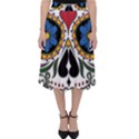 Cranium Sugar Skull Folding Skater Skirt View1