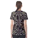 Dark Tropical Pattern Women s Sport Mesh Tee View2