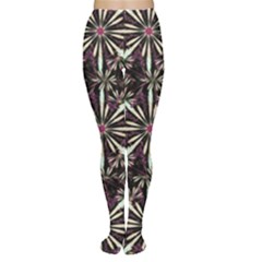 Dark Tropical Pattern Women s Tights by dflcprints