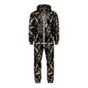 Dark Tropical Pattern Hooded Jumpsuit (Kids) View1