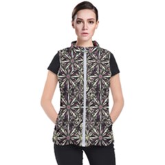 Dark Tropical Pattern Women s Puffer Vest by dflcprints