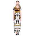 Sugar Skull Short Sleeve Maxi Dress View1