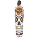 Sugar Skull Short Sleeve Maxi Dress View2