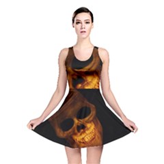 Laughing Skull Reversible Skater Dress by StarvingArtisan