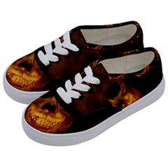 Laughing Skull Kids  Classic Low Top Sneakers by StarvingArtisan