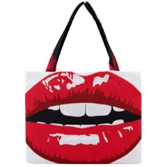 Sexy Lips Mini Tote Bag by StarvingArtisan