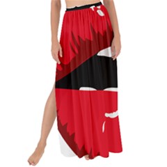 Sexy Lips Maxi Chiffon Tie-up Sarong by StarvingArtisan