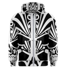 Tribal Sugar Skull Men s Zipper Hoodie