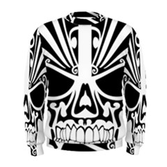 Tribal Sugar Skull Men s Sweatshirt