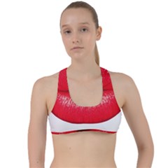 Oooooh Criss Cross Racerback Sports Bra by StarvingArtisan