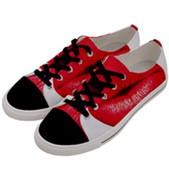 Oooooh Men s Low Top Canvas Sneakers by StarvingArtisan