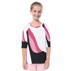 Stiletto  Kids  Quarter Sleeve Raglan Tee