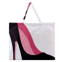 Stiletto  Zipper Large Tote Bag