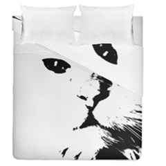 Cat Duvet Cover Double Side (queen Size) by StarvingArtisan