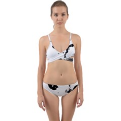 Cat Wrap Around Bikini Set