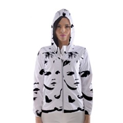 Cupid s Heart Hooded Wind Breaker (women)