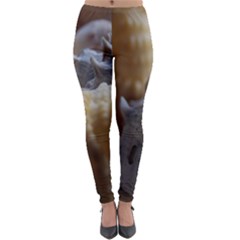 Seashells Lightweight Velour Leggings