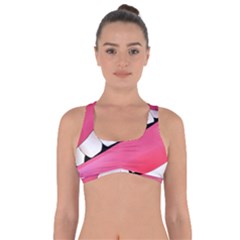 Smile Got No Strings Sports Bra by StarvingArtisan