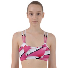 Smile Line Them Up Sports Bra by StarvingArtisan