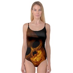 Skull Camisole Leotard  by StarvingArtisan