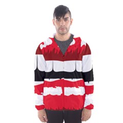 Sexy Mouth  Hooded Wind Breaker (men)