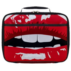 Sexy Mouth  Full Print Lunch Bag by StarvingArtisan