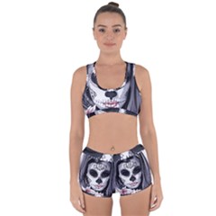 Sugar Skull Racerback Boyleg Bikini Set by StarvingArtisan