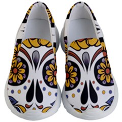 Sugar Skull Kid s Lightweight Slip Ons