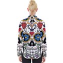 Cranium Sugar Skull Womens Long Sleeve Shirt View2