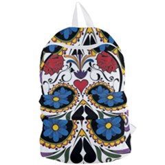 Cranium Sugar Skull Foldable Lightweight Backpack by StarvingArtisan