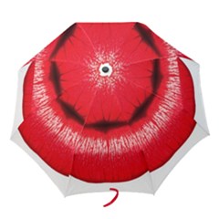 Oooooh Lips Folding Umbrellas by StarvingArtisan