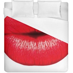 Oooooh Lips Duvet Cover (king Size) by StarvingArtisan