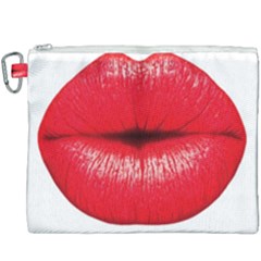 Oooooh Lips Canvas Cosmetic Bag (xxxl)