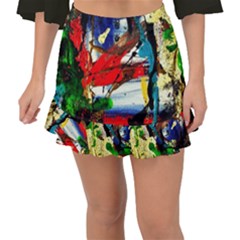 Catalina Island Not So Far 5 Fishtail Mini Chiffon Skirt