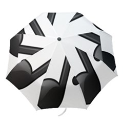 Music Note  Folding Umbrellas by StarvingArtisan