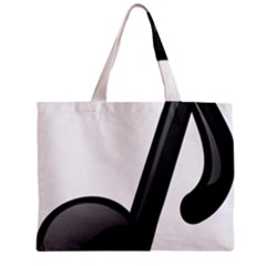 Music Note  Zipper Mini Tote Bag by StarvingArtisan