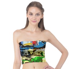 Catalina Island Not So Far 4 Tube Top by bestdesignintheworld