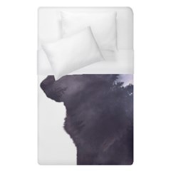 Black Wolf  Duvet Cover (single Size) by StarvingArtisan