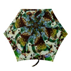 Doves Matchmaking 1 Mini Folding Umbrellas by bestdesignintheworld