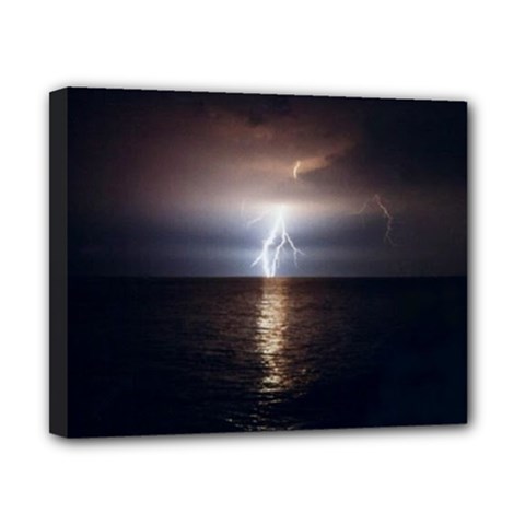 Lightning Canvas 10  X 8  by StarvingArtisan