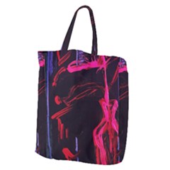 Calligraphy 4 Giant Grocery Zipper Tote by bestdesignintheworld