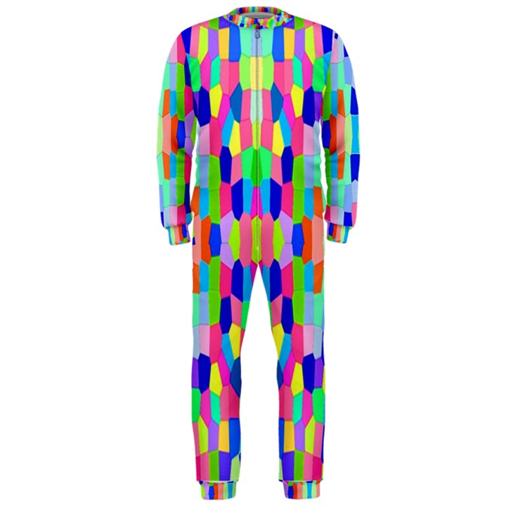 ARTWORK BY PATRICK-COLORFUL-35 OnePiece Jumpsuit (Men) 